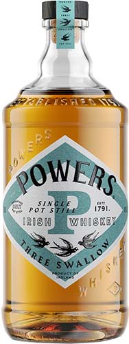 Powers 3 Swallow Irish Whiskey 80