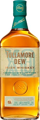 Tullamore Dew                  Irish Carib Rum Cask