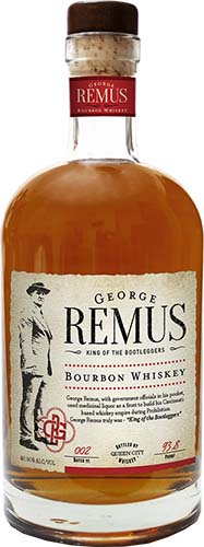 George Remus Straight Bourbon Whiskey 750ml/6