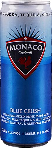 Monaco Vodka Cktl Blue Crush