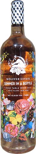 Wolffer Estate Summer In A Bottle Rose