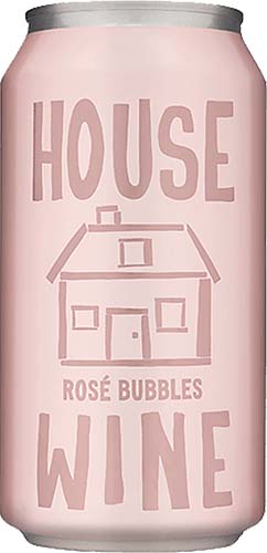 House Wine Sparkling Rose Can