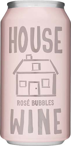 House Wine Rose Bubbls 375ml