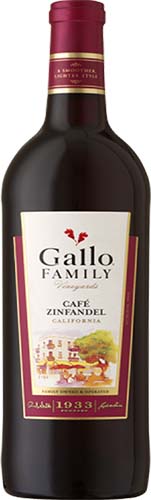 Gallo 'cafe' Zinfandel