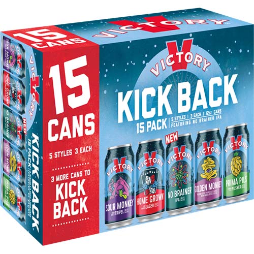 Victory Kick Back 15 Pk Cans