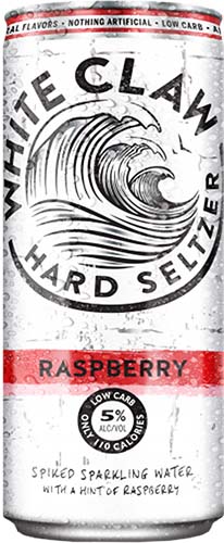 White Claw Hard Seltzer Raspberry 6pk
