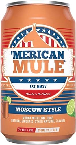 Merican Mule Can Moscow Mule
