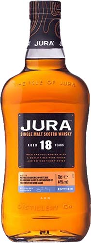 Jura Single Malt Scotch Whisky 18  Year