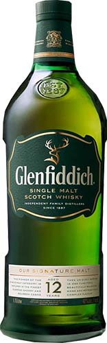 Glenfiddich 12 Year Old Scotch 1.75l