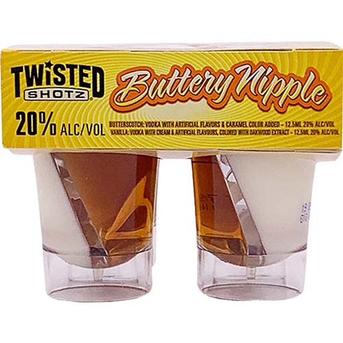 Twisted Shotz Buttery Nipple 4pk