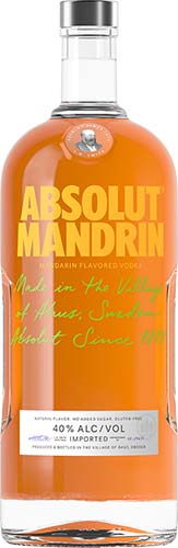 Absolut Vodka Mandrin 80 1.75l
