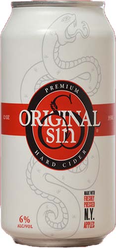 Original Sin Hard Cider Can