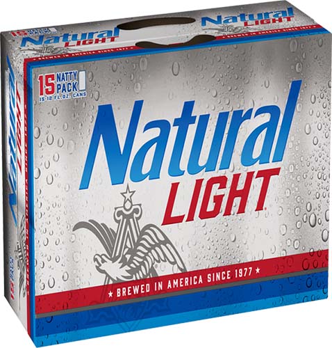 Natural Light 15 Pack Cans