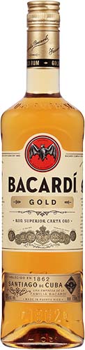Bacardi Gold Rum Pet 750