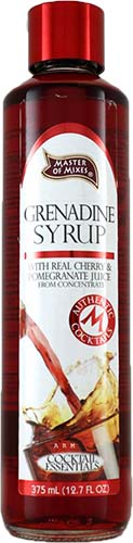 Grenadine Syrup Master Of Mixes 375ml