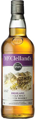 Mcclelland's Highland Single Malt Scotch Whiskey