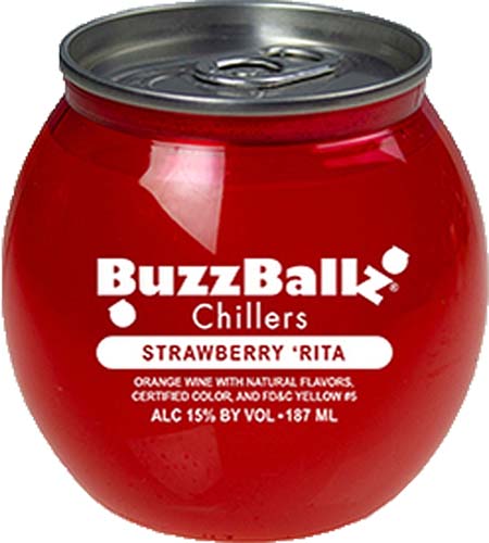 Buzz Ballz  Strawberry Rita 187 Ml.