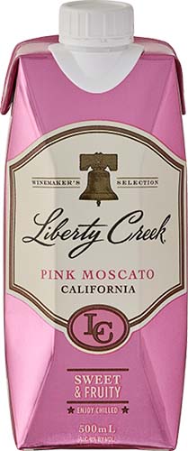 Liberty Creek Pink Moscato Wine Tetra
