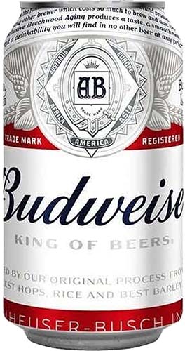 Budweiser--18 Pack Cans