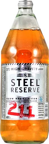Steel Reserve Lager 40oz