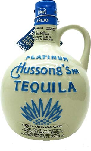Hussongs Platinum Anejo Tequila