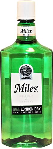 Miles Gin                      London Dry Gin