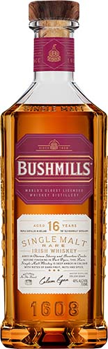 Bushmills Irish Whiskey 16 Yr