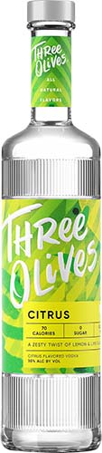 Three Olives Citrus Vodka