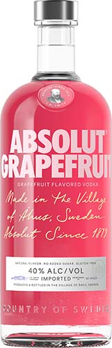 Absolut Grapefruit Flavored Vodka