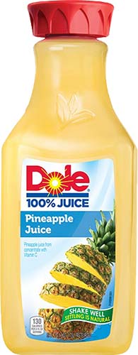 dole pineapple juice bottle