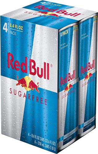 Red Bull Sugar Free 4pk 12oz Cans