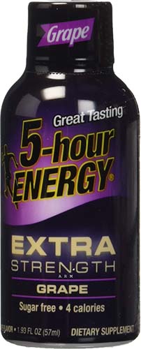 5 Hour Energy Ex Strength Grape