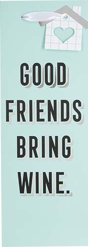 Good Friends Wine Bag