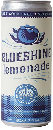 Maine Craft Blueshine Lemonade 4pk C 12oz