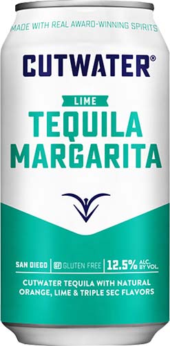 Cutwater Spirits  Lime Tequila Margrita 4pk