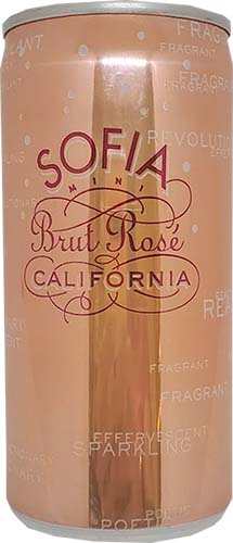 Sofia Brut Rose-4 Pk Cans