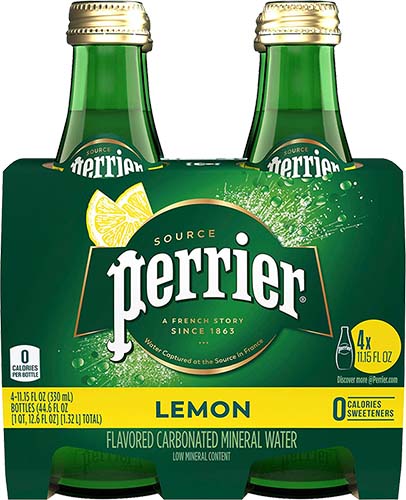 Perrier Lemon 4pk