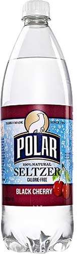 Polar Seltzer Bottles Black Cherry