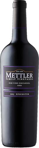 Mettler Old Vine Zin 2014