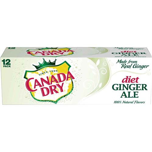 Canada Dry Gin Diet 12 Oz 12-pack