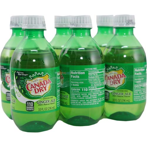 Canada Dry Ginger Ale S/f 10oz
