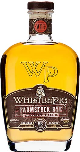 Whistlepig Rye Farmstock