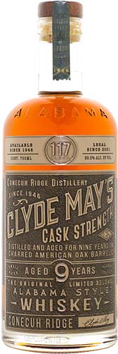 Clyde May's Le 9 Yo Straight Rye 750ml