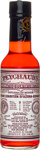 Peychauds Aromatic Cocktail Bitters 10oz