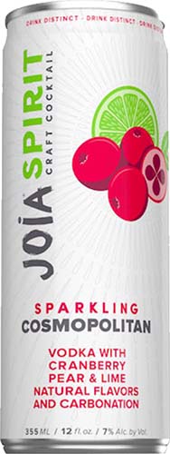 Joia Spirit Sparkling Cosmopolitan (4x12oz Can)