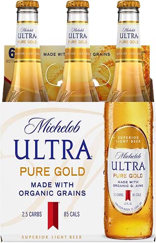 Michelob Ultra Gold Btl 6 Pk