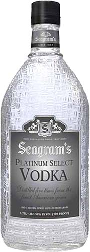 Seagrams Vodka 100 Proof Plastic