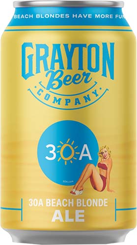 Grayton 30a                    Beach Blonde Cans