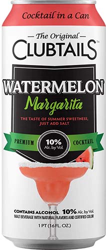 Clubtail Watermelon Margarita 16oz Can
