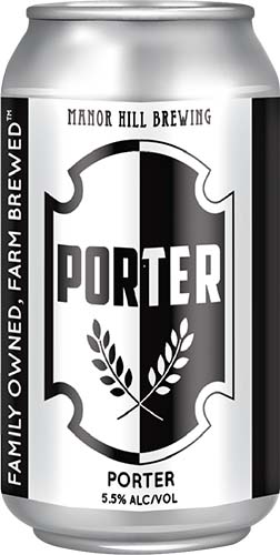 Manor Hill Porter 6/24 Pk Cans